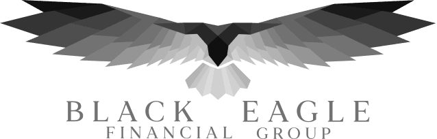 logotipo del grupo financiero black eagle.