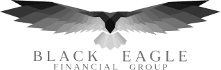 logo black eagle financial group.